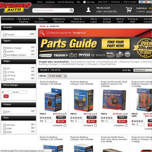 50%OFF Projecta  Battery Chargers Deals and Coupons