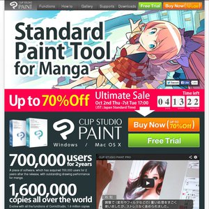 70%OFF Clip Studio Paint Pro Deals and Coupons