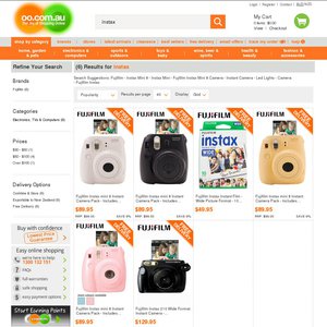 30%OFF Fujifilm Instax Mini 8 Deals and Coupons