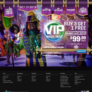 33%OFF VIP Magic Pass Deals and Coupons