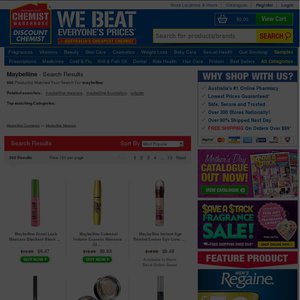 50%OFF Maybelline Cosmetics Deals and Coupons