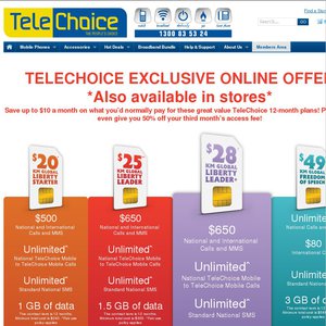 50%OFF Telechoice Kogan Offer Deals and Coupons