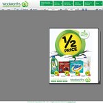 50%OFF Woolworths Items Deals and Coupons