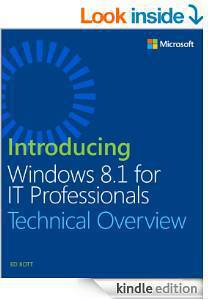 FREE Introducing Windows 8.1 for IT Professionals  [Kindle Edition] Deals and Coupons