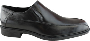 50%OFF Calvin Klein Fane Mens Black Leather Dress Shoes Deals and Coupons