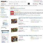 40%OFF Lego Hobbit Sets Deals and Coupons