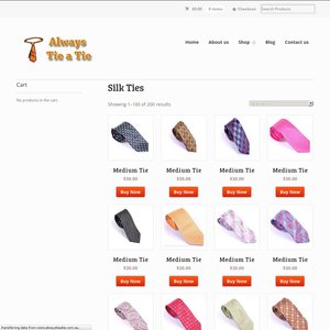 50%OFF Silk Ties Deals and Coupons