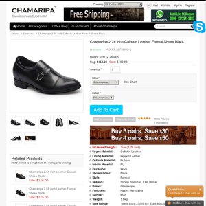 50%OFF Leather Formal Black Dress Shoes  Deals and Coupons