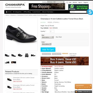 50%OFF Leather Formal Black Dress Shoes Deals and Coupons