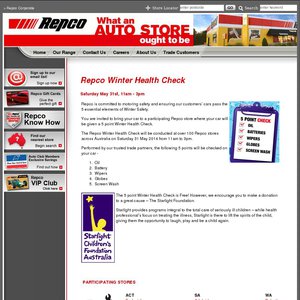 FREE Winter Health Check for Your Car Deals and Coupons