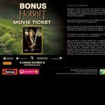 50%OFF The Hobbit' Movie Ticket & Swisse Product Deals and Coupons