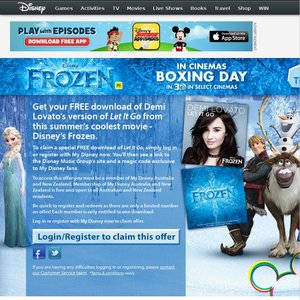 FREE Let It Go Deals and Coupons