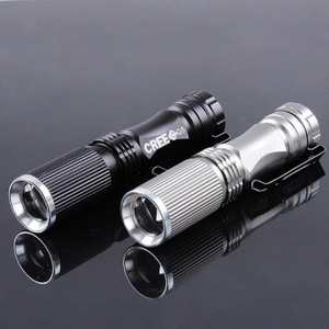 50%OFF CREE XPE-Q5 600 Lumen 7W Zoomable LED Flashlight Deals and Coupons