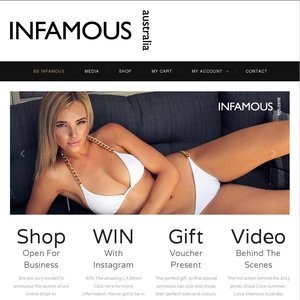 50%OFF Infamous Australia deals Deals and Coupons