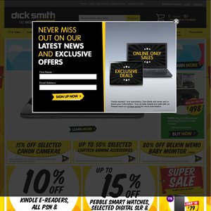 20%OFF @ Dick Smith Deals and Coupons