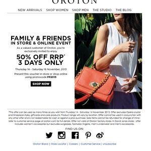 50%OFF Fashion products Deals and Coupons