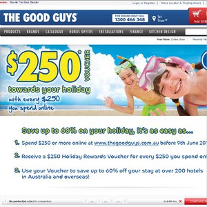 50%OFF $250 Holiday Voucers Deals and Coupons