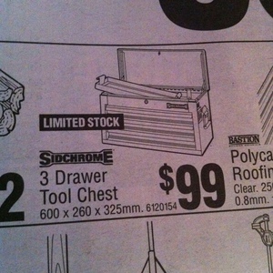 50%OFF Drawer Tool Chest Deals and Coupons
