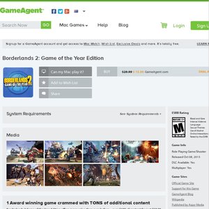 50%OFF Borderlands 2 GOTY Edition Deals and Coupons