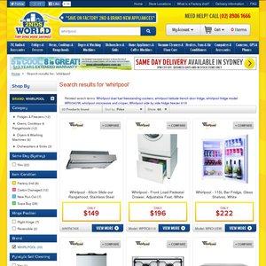 50%OFF 2nd Hand Whirlpool 290L Top Mount Fridge Deals and Coupons