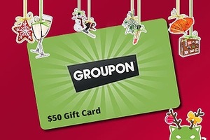 50%OFF Groupon Christmas Gift Card Deals and Coupons