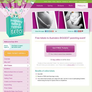 50%OFF Tickets to Pregnancy Children's & Baby Expo Deals and Coupons