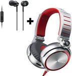 50%OFF Sony MDRXB920R + MDREX110APB Headphone Bundle Deals and Coupons