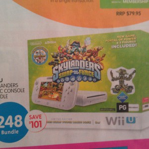 50%OFF Wii U Basic Console White Limited Edition Skylanders Swap Force Pack Deals and Coupons