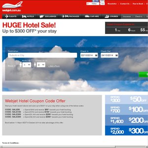 50%OFF Hotel Bookings Deals and Coupons