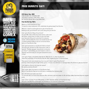 50%OFF  Burrito Deals and Coupons