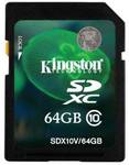 50%OFF Kingston 64GB SDHC/SDXC Class 10 UHS-1 Memory Card Deals and Coupons