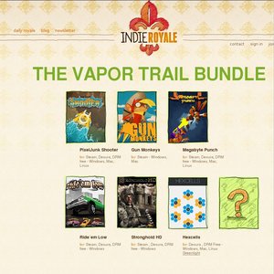 50%OFF Indie Royale Vapor Trail Bundle Deals and Coupons