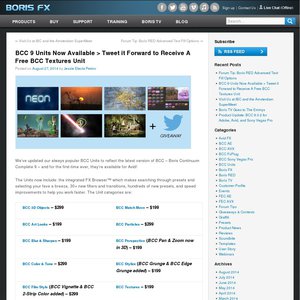 FREE bcc textures unit Deals and Coupons