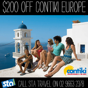 50%OFF Contiki Europe Tours Deals and Coupons