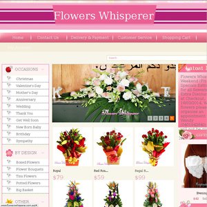 15%OFF All Flowers at Flowers Whisperer Deals and Coupons