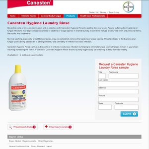 50%OFF Canesten Hygiene Laundry Rinse Deals and Coupons