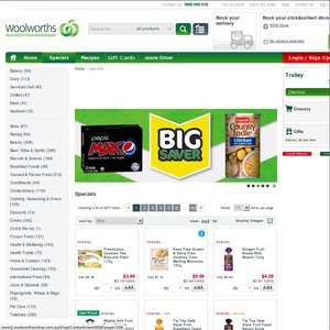 10%OFF Woolworths Purchases Deals and Coupons