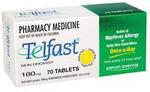 50%OFF Telfast 180mg 70 Tablets Deals and Coupons