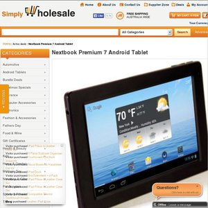 50%OFF Nextbook Android Tablets Deals and Coupons