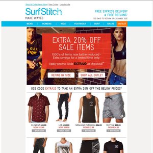 25%OFF SurfStich Deals and Coupons
