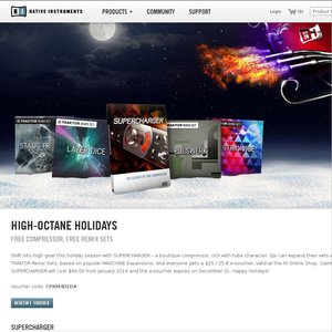 50%OFF Native Instruments SUPERCHARGER Compressor Deals and Coupons