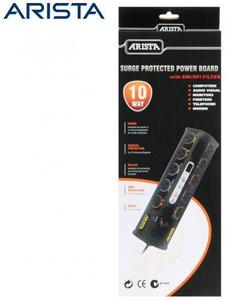 50%OFF Arista 10 Way Surge Protected Power Board with EMI/RFI Filter Deals and Coupons