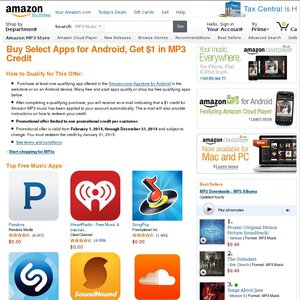 50%OFF MP3 Credit Deals and Coupons