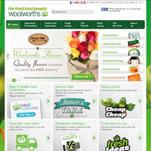 50%OFF Woolworths products Deals and Coupons