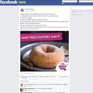 50%OFF Cinnamon Donut Deals and Coupons