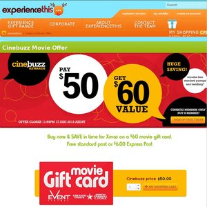 17%OFF Event Cinemas Gift Card Deals and Coupons
