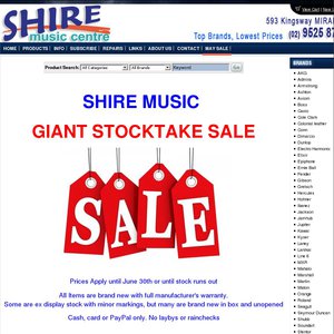 50%OFF Shire Music items Deals and Coupons