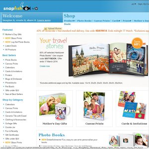 40%OFF Snapfish Sale Deals and Coupons
