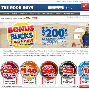 50%OFF Bonus Bucks at TGG Deals and Coupons