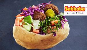 50%OFF Sabbaba - $6 Pita Bread & Water Deals and Coupons